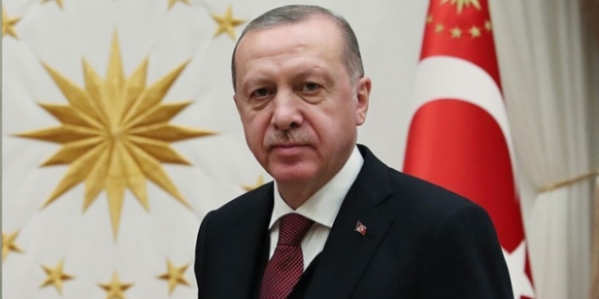Cumhurbaşkanı Erdoğan'dan şehit ailesine başsağlığı