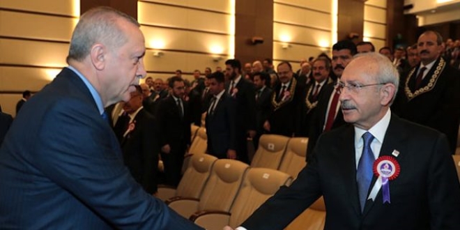 İki lider arasında, aynı anda konuşmama mutabakatı varmış