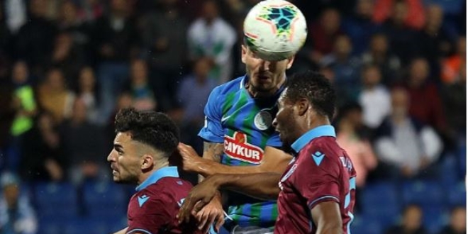 Çaykur Rizespor: 1 - Trabzonspor: 2 (Maç sonucu)