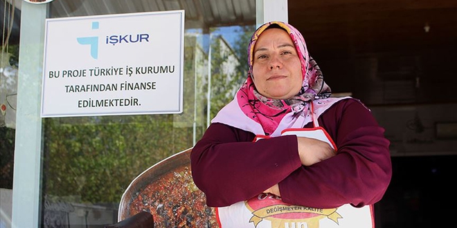 Devlet desteğiyle işinin patronu oldu