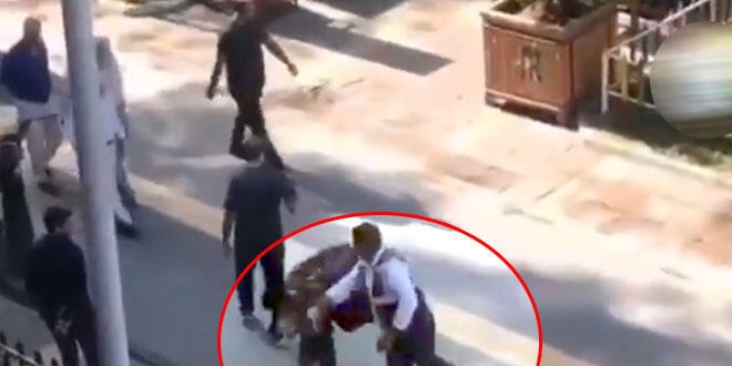 Zabıta kıyafetli kişinin çocuk dövme görüntüsüne Belediye'den açıklama