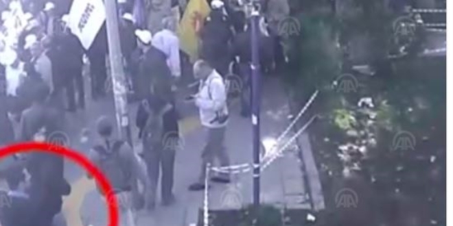 Ankara Garı önündeki terör saldırısının yeni görüntüleri ortaya çıktı