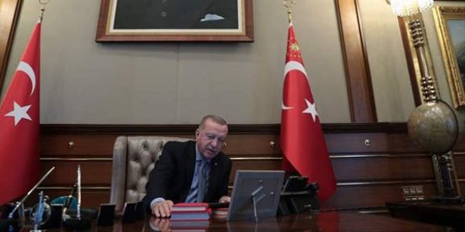 Erdoğan, Barış Pınarı Harekatı ile ilgili liderleri aradı