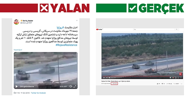 'TSK'nın envanterinde olmayan tank görseli kullanıldı'
