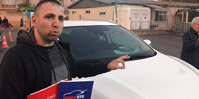 180 bin liraya aldığı sıfır aracın kaputu değişmiş çıktı