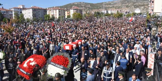 Şehit Uzman Çavuş Bilgen, Bilecik'te toprağa verildi