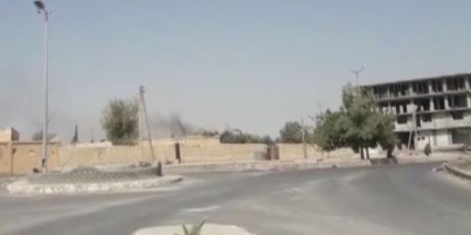 YPG/PKK, DEAŞ'lıların kaçması için kampı ateşe verdi