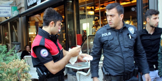 Kimlik kontrolü yapan polise saldırıda 1 tutuklama