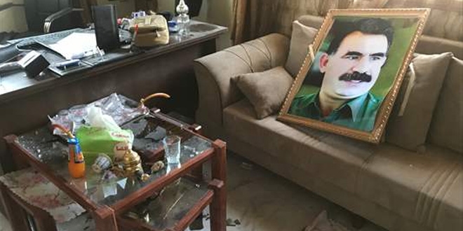 YPG'li teröristlerin DAEŞ'lileri serbest bıraktığı hapishane