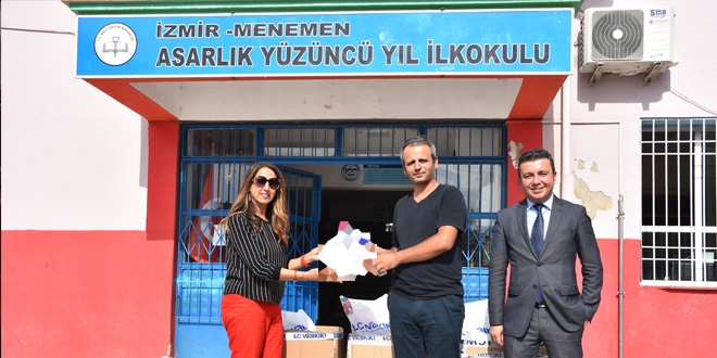 Okula yardım yapınca yargılanmaktan kurtuldu