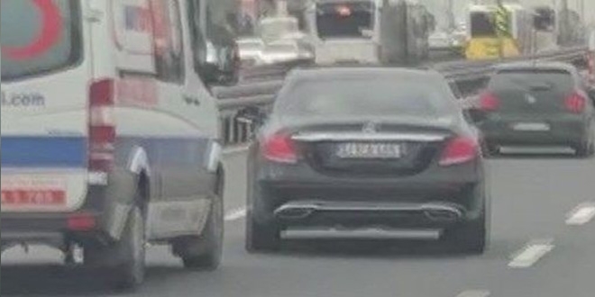 Ambulansa yol vermeyen sürücünün cezası belli oldu