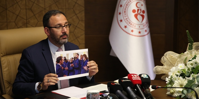 Bakan Kasapoğlu'ndan 'milli takıma soruşturma' açıklaması