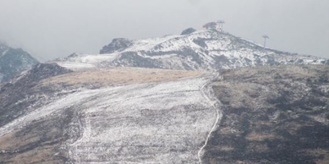 Erciyes beyaz örtüsünü giydi