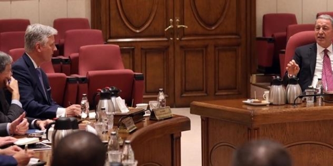 Akar, ABD Ulusal Güvenlik Danışmanı O'Brien'ı kabul etti