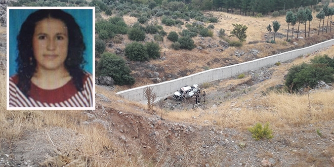Trafik kazası geçiren kadın öğretmen hayatını kaybetti