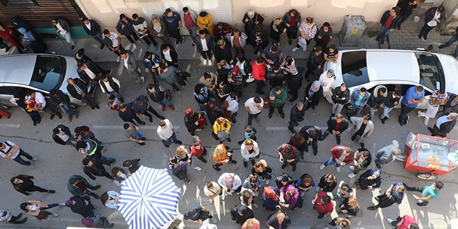 11 kişilik iş ilanına, yoğun talep