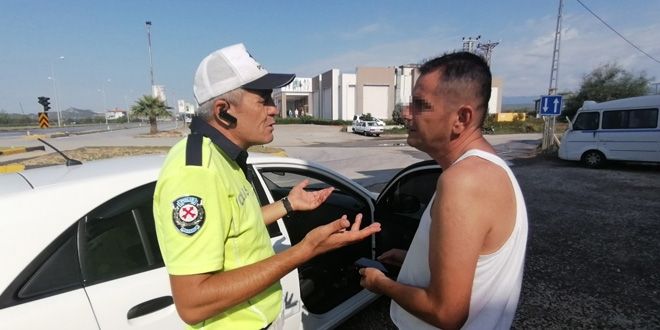 Polisin 259 promil alkoll� s�r�c�yle sab�r imtihan�