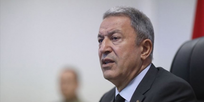 Bakan Akar, ABD'li mevkidaşıyla görüştü