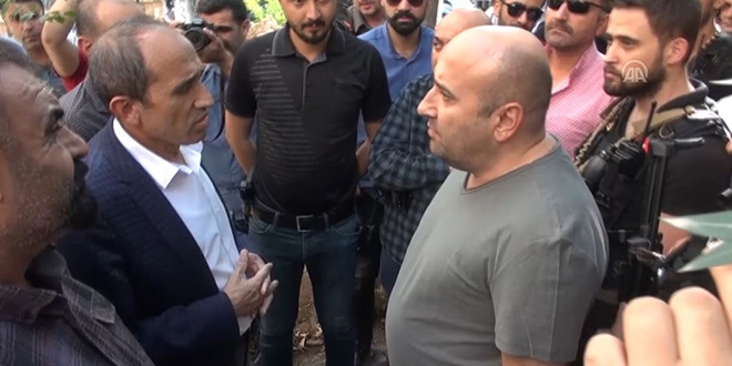 Nusaybin'de HDP milletvekillerine ter�r tepkisi