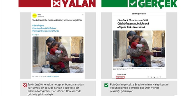 'Gözü yaşlı ailelerin' fotoğraflarıyla manipülasyon