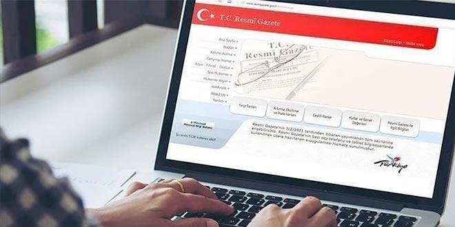Cumhurbaşkanı kararları Resmi Gazete'de