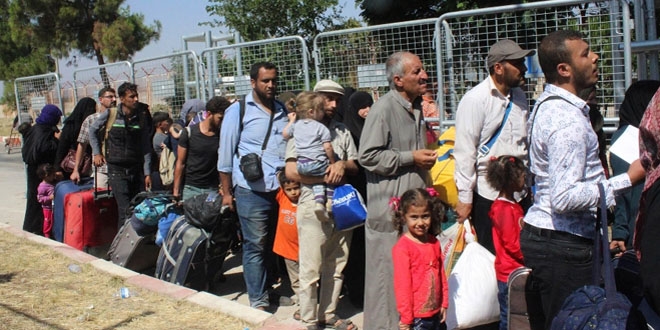'u ana kadar 350 bin Suriyeli dnd'
