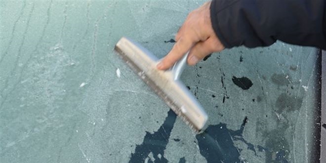 Kars'ta termometreler eksi 4 dereceyi gösterdi