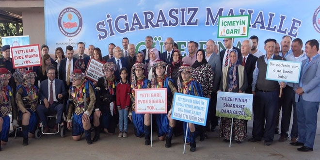 Bu mahallede sigara içilmeyecek