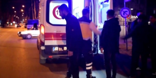 Malatya'da motosikletli polis ekibi kaza yapt: 2 yaral