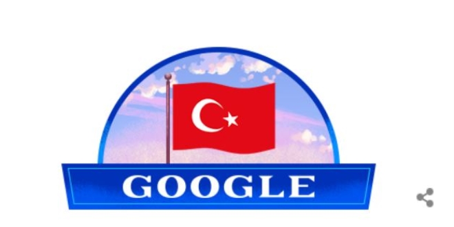 Google'dan Cumhuriyet Bayram'na zel doodle