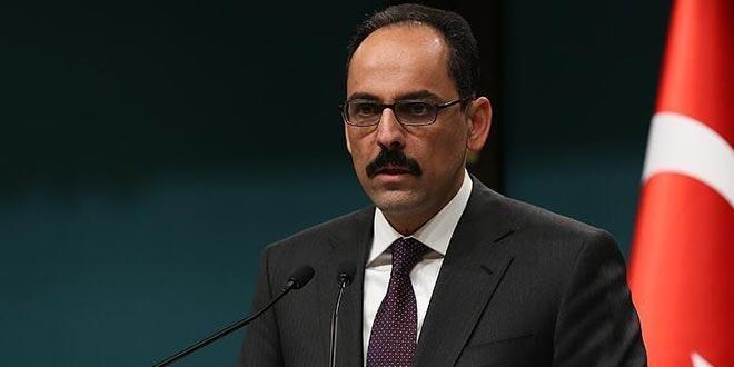 Cumhurba�kanl��� S�zc�s� Kal�n'dan ABD'ye tepki