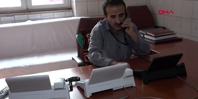 G�rme engelli memurun haf�zas�nda bin telefon numaras� var