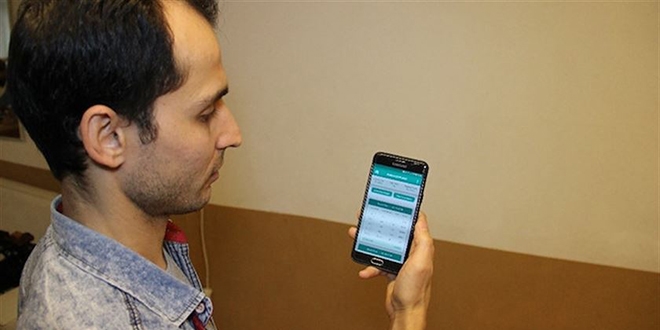 Market �al��an� para saymaktan s�k�l�nca uygulama geli�tirdi