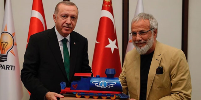 Cumhurbaşkanı Erdoğan, Yusuf İslam'ı kabul etti