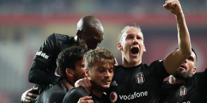 Beşiktaş deplasmanda galip geldi