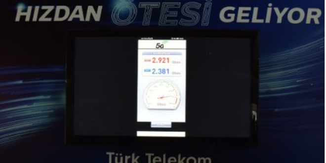 Trk Telekom'dan 5G rekoru aklamas