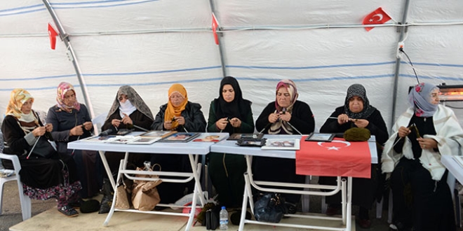 HDP önündeki eylemde 62'nci gün
