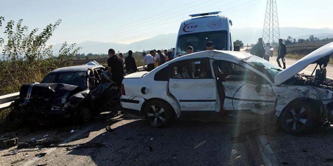Kafa kafaya feci kaza: 1 aylık bebekten acı haber