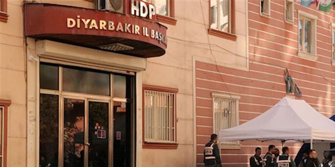 HDP Diyarbakır İl Başkanlığı geçici olarak kapatıldı