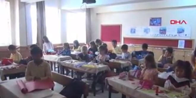 İlkokul öğrencileri, mektupla ilçelerini tanıtıyor