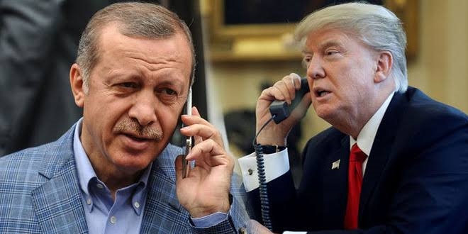 Erdoan: Trump ile verimli bir telefon grmesi gerekletirdik