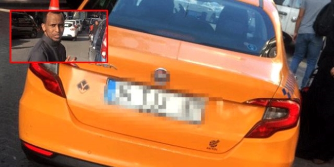 Taksiciden turiste �antaj: 150 lira vermezsen geri g�t�r�r�m