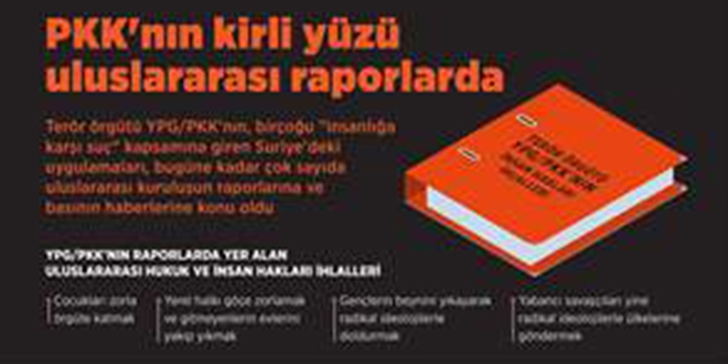 PKK'nın kirli yüzü uluslararası raporlarda