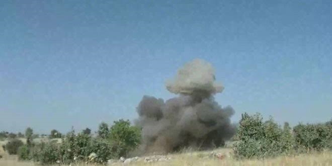 Mardin'de jandarma 18 kilogram EYP düzeneği bularak imha etti