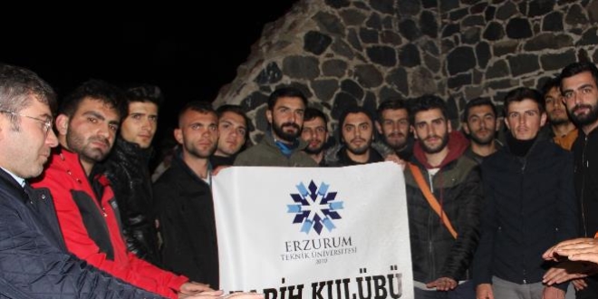 Erzurum'da Tarihi Aziziye ve Mecidiye Tabyalarnda Ecdada Sayg Nbeti
