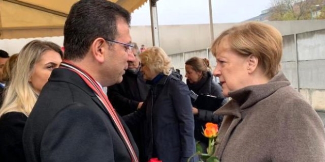 İmamoğlu, Angela Merkel'i İstanbul'a davet etti