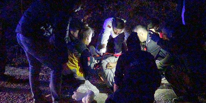 İşçi servis midibüsü şarampole yuvarlandı: 24 yaralı