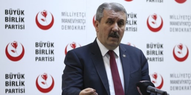 Destici'den, HDP'ye 'Hazine yardımı' eleştirisi