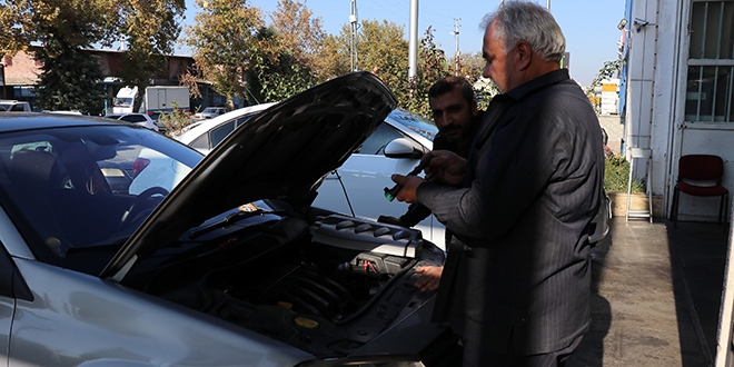 Oto tamircilerde kışlık bakım yoğunluğu