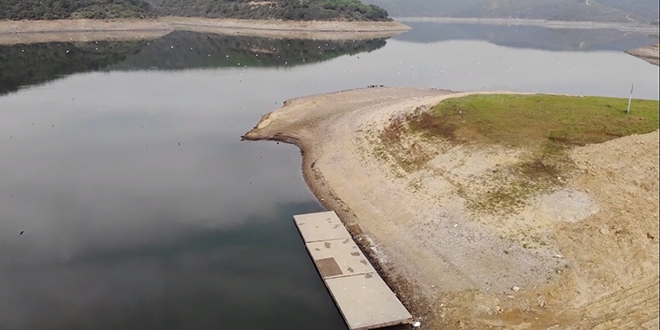 �stanbul'da barajlar�n doluluk oran� alarm veriyor